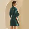 Robe de Noiva Transfronteiriço, Robe de Manhã, Camisola Feminina, Maquiagem de Casamento, Grupo de Madrinhas, Kimono de Casamento, Roupão