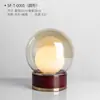 Lámpara de Mesa de Vidrio Decorativa para Sala de Estar, Lámpara de Mesita de Noche para Dormitorio, Lámpara de Diseñador de Lujo Minimalista Nórdico, Modelo Creativo