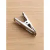 Clipes de aço inoxidável de 20 peças, boca chata, clipes para secar roupas, clipes de ferro domésticos, clipes à prova de vento, clipes de secagem, clipes para meias