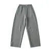 Estilo Urbano Cintura Alta Holgados Adelgazantes Cordón Cintura Estrecha Pantalones Banana Dulce Fresco Celebridad de Internet Diseño Perezoso Pantalones Cimitarra