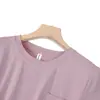 Pijama de Algodón Modal para Mujer de Ayer, Top Pulóver de Manga Corta con Cuello Redondo para Verano, Talla Grande XXXL, Se Puede Usar Afuera Rc