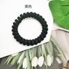 Liga para el Cabello de Cordón Telefónico Mate Simple y Colorido, Alta Elasticidad, Pulsera Duradera, Liga para el Cabello de Mujer, Pulsera de Cuerda para el Cabello Sin Marcas