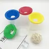 Directo de fábrica plástico transparente contenedor para bolígrafos de lavado color color Taza pintura infantil creativa cubo para bolígrafos de lavado venta al por mayor
