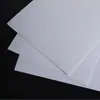 Placa de Plástico Hoja de PP, Material en Rollo de PP Translúcido Semi-Transparente Esmerilado Blanco Lechoso, Esmerilado Doble Cara Arena Fina Arena Media, Material de Impresión