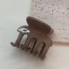 Pinza para el cabello de alta calidad coleta alta artefacto fijador cuadrado clip tamaño pequeño Negro esmerilado parte trasera de la cabeza recogido tiburón