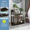 Estante para Flores Balcón de Pie Estilo Chino Nuevo Estante para Flores Decoración de Interiores Sala de Estar Múltiples Niveles Repisa de Ventana Estante para Macetas de Suculentas
