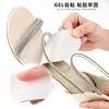 Plantilla Suave de Gel Transparente de Siete Puntos para Tacones Altos Zapatos de Tacón Alto para Mujer Sandalias de Verano Antideslizantes Amortiguación de Arco