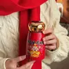 Termo Inteligente Mini Gordito Guochao con Revestimiento Interior Cerámico de Acero Inoxidable, Taza Hongo, Taza de Bolsillo, Acero Inoxidable 316