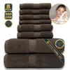 Toalha de Banho Jacquard Gaoyang Temu Atacado, Absorvente e Sem Fiapos, Macia e de Tamanho Grande para Uso Doméstico