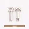 Botão de Metal Pequeno de Quatro Furos Estilo Chanel para Casaco, Jaqueta, Suéter, Tricô com Acabamento de Alto Padrão
