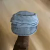 Exportado para o Japão, chapéu de jornaleiro estilo Yamamoto com topo reto plissado para mulheres, novo estilo retrô japonês de outono e inverno, chapéu de equitação que afina o rosto