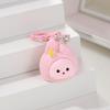 Pingente de Boneca de Resina Tridimensional Desenho Animado, Figura de Boneca Moderna e Bonita, Pingente para Mini Bolsa, Acessórios para Celular