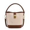 Este ano, a bolsa de nicho super popular 2023, nova bolsa feminina de verão, estilo ocidental, bolsa mensageiro, bolsa portátil, balde