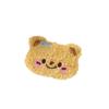 Novo Estilo Boneca de Pelúcia Desenho Animado Urso Manteiga Boneca de Algodão Chaveiro Pingente de Bolsa Acessórios de Cabeça Acessórios de Cabelo Broche