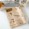 Papel Envoltorio para Bolas de Arroz Estilo Japonés Empaque Triangular para Bolas de Arroz Desechable Camping Algas Apto para Microondas
