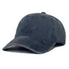 Boné de Algodão Lavado Primavera e Verão Versátil Jeans Retrô Top Macio Proteção Solar Boné de Beisebol Boné Lavado Revestido Antigo
