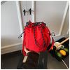 Bolso de Lona Transfronterizo para Mujer 2025 Nuevo Bolso de Marca Japonesa de Moda para Teléfono Móvil Casual Deportivo Viaje Bandolera Pequeño Bolso Balde