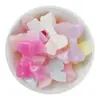 23*32mm Acrílico Gelatina Moño Estéreo Agujero Vertical Cuentas Sueltas Material Hecho a Mano Accesorios para Joyería DIY