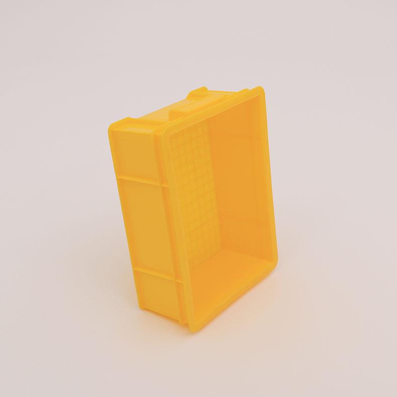 小号红色塑料周转箱 型号F320箱内320*235