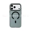 Estrutura de Câmera de Hardware Adequada para Capa de Celular Apple 17Pm, Capa Protetora Magnética Transparente para iPhone16 Ice Crystal 3.0 PC