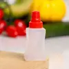 Mini Botella de Salsa de Plástico Botella Exprimidora de Salsa Estilo Japonés Botella Exprimidora de Condimentos Grado Alimenticio Portátil Botella de Salsa de Soja Transfronterizo