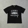 Serie de camisetas de moda de alta calidad para la calle, de manga corta, con estampado de logo de letras, cuello redondo, unisex, al por mayor para comercio exterior