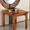 Mesa y silla de restaurante combinación madera maciza mesa y silla de comida rápida puesto de snacks barbacoa puesto de fideos mesa y silla puesto de comida restaurante de desayunos mesa carbonizada