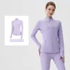 [En Stock] Chaqueta Ld Define Corte Ajustado Ropa para Correr al Aire Libre Yoga Top de Yoga Casi Imperceptible para Mujer