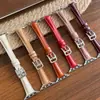 Correa de Cuero Ultra Fina Ajustada para Apple Watch Adecuada para Apple Watch Series 12/11/10