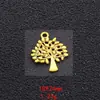 Acessórios de Joias Série Ouro Antigo Pulseira DIY Colar Pingente Charms de Joias em Liga Vendidos por Peso Atacado Podem Ser Misturados