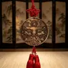 Popular Ornamento Vermelho Antigo da Montanha Kirin e Cidade Marítima da Paz para Mesa de Escritório, Sala de Estar, Mesa de Estudo Decoração, Ornamento de Artesanato