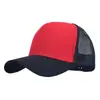 Nueva gorra de malla transpirable con combinación de colores de moda para leche de té, escuela, deportes, sombrero de protección solar, se puede hacer con LOGOTIPO