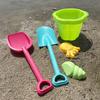 Venta al por mayor del fabricante Casa de juegos grande nueva para niños Juguete de playa Pala 65 cm Pala de playa de acero inoxidable Juguete