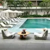 Mesa de negociación y sillas para exteriores de fibra de vidrio, silla de ocio para centro comercial, banco con forma de guijarro, silla pública para descanso y espera