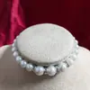 Set de Collar Anti-Perla, Collar, Pendientes, Pulsera, Transmisión en Vivo, Conjunto de Tres Piezas Popular Transfronterizo Douyin, Joyería con Cadena Gratis para Mamá
