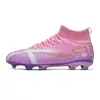 Nuevos zapatos de fútbol para hombre 2025 niños y niñas tf zapatos de entrenamiento de tachuelas rotas para niñas de primaria ag zapatos de fútbol de tachuelas largas