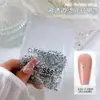 Rejilla para Uñas Pedrería Flatback Base No Desprendible Base Blanca Aurora Pegamento Caliente Pedrería Hotfix Paquete Grande Redondo Pedrería de Vidrio Joyería