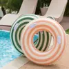 Mango de PVC engrosado flotador para adultos piruleta vintage flotador para debajo del brazo flotador inflable a rayas venta al por mayor