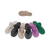 Chanclas Casuales de Verano Gg para Mujer Sandalias de Tira de Goma Color Caramelo del Sudeste Asiático Zapatillas Cómodas