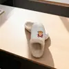 Nuevos Zapatos de Algodón con Patrón Lindo de Peluche para Pareja, Media Cubierta, para Uso en Casa y al Aire Libre, Zapatos de Invierno Impermeables, Envío Transfronterizo
