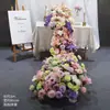 Arreglos florales para fiestas de cumpleaños, flores de mesa tipo cascada, guirnaldas de flores colgantes, exhibiciones decorativas para ventanas, arreglos florales colgantes, flores para decoración de bodas y compromisos