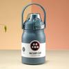 Nueva olla de viaje portátil con rebote, hervidor deportivo portátil de gran capacidad para exteriores, olla térmica de acero inoxidable 316