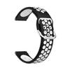 Correa de reloj bicolor de 18 mm para Xiaomi Watch Jiaming vivoactive 4S Nike correa de reloj deportiva de silicona