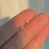 Pendientes de Plata de Ley 999 para Mujer Pendientes para el Cuidado del Agujero de la Oreja No Necesitan Quitarse para Dormir Palo para el Cuidado del Oído Palo para el Oído Pendiente de Cartílago Auricular Pendiente de Cóclea Adornos de Oreja de Plata
