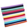 Moda coreana simple nueva diadema pequeña sin costuras color caramelo banda para el cabello sin costuras venta al por mayor no ata la cabeza diadema para padres e hijos
