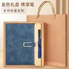 Caderno Personalizado Corporativo com Logo Bloco de Notas para Escritório A5 Caderno com Capa de Couro Atacado Presente para Conferência Direto do Fabricante