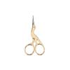 Tijeras Pequeñas Hechas a Mano de Acero Inoxidable con Forma de Grulla para Uso Doméstico, para Cortar Hilo de Bordado y Costura, Tijeras de Manualidades con Forma de Grulla para Uso en Casa