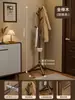 Perchero de Madera Maciza para Dormitorio, Perchero de Pie para Uso Doméstico, Organizador de Ropa de Cama, Barra Simple de Madera de Haya para Colgar Ropa, Perchero para Bolsos