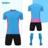 Traje de Uniforme de Fútbol para Hombre al por Mayor Estampado Ropa de Equipo para Partido Ropa de Entrenamiento para Deportes Competitivos Camiseta de Fútbol de Manga Corta para Niños