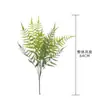 Hojas de Helecho Artificiales, Flores Falsas, Plantas Verdes al por Mayor, Manualidades para Decoración de Bodas, Ramos Portátiles Transfronterizos de Ins